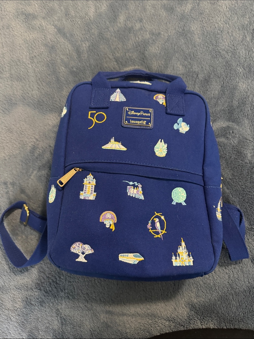 Loungefly Disney Parks 50th Anniversary Mini Backpack
